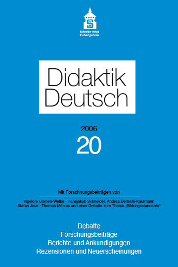 					Ansehen Nr. 20 (2006)
				
