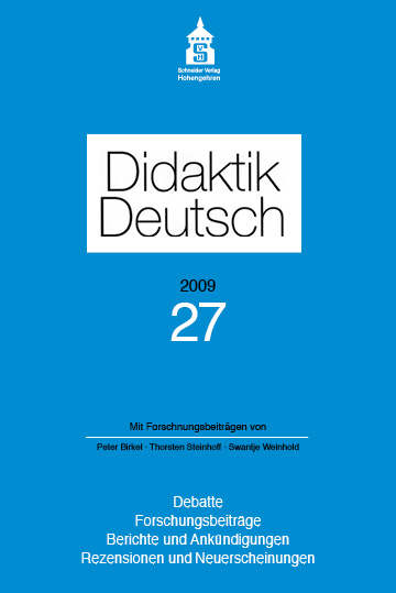 					Ansehen Nr. 27 (2009)
				